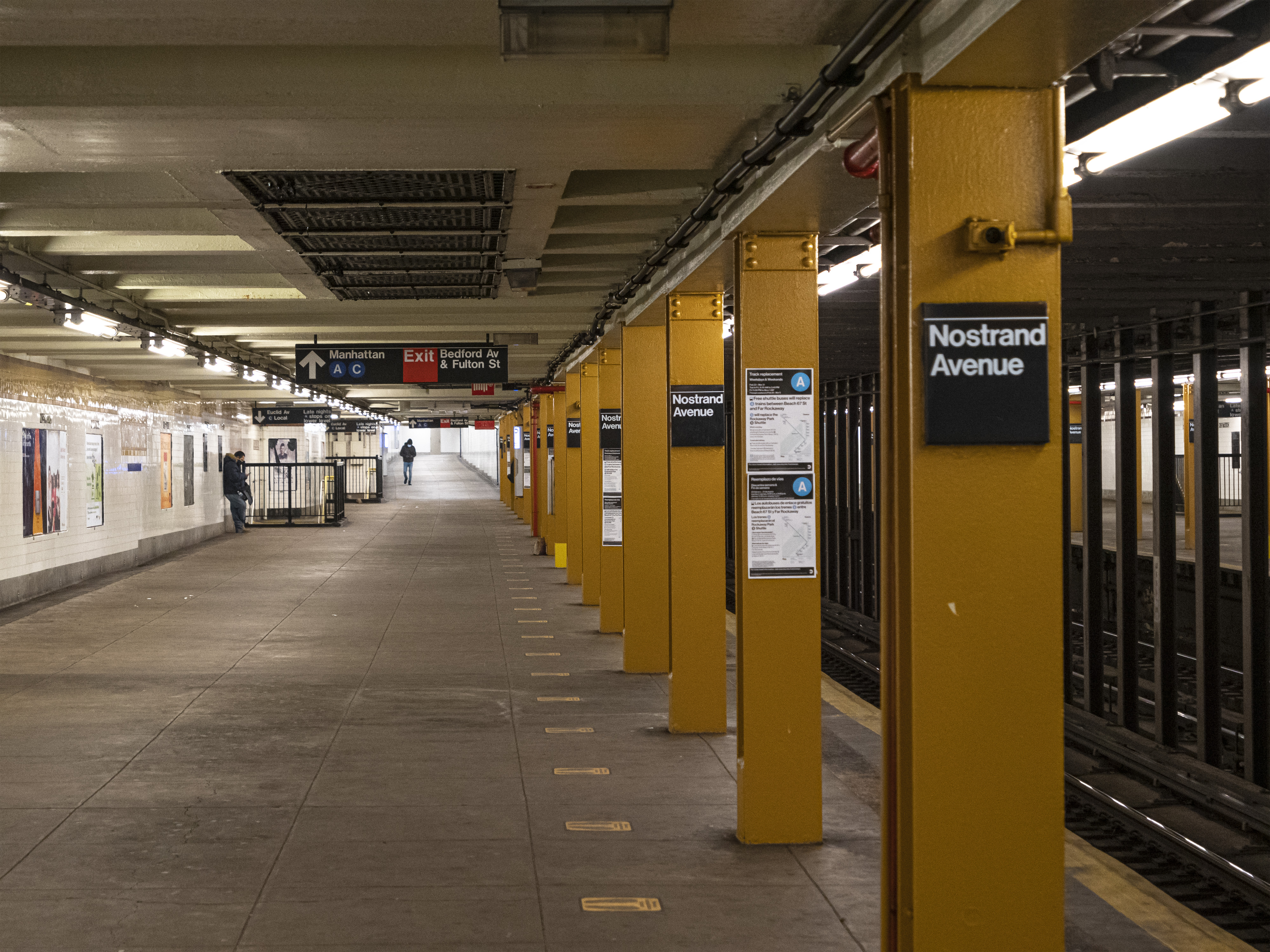 Sterling St Station subway entrance
